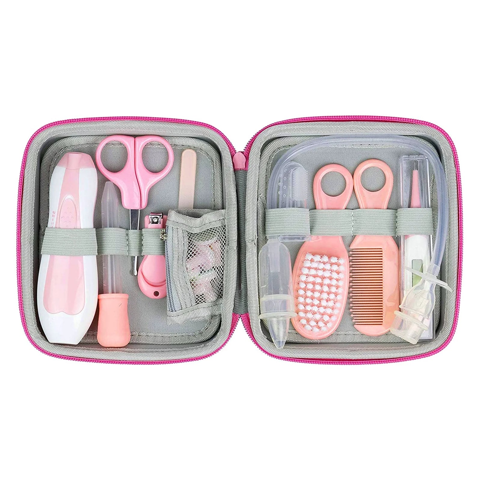 18-In-1 Baby Health Care and Grooming Kit, Electric Infant Nail Trimmer Set, Baby Nail Filer and Baby Nail Clippers