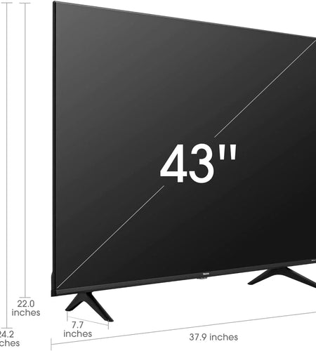 43-Inch Class A6 Series Dolby Vision HDR 4K UHD Google Smart TV (43A6H)