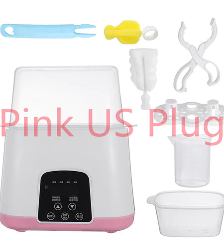 Baby Bottle Sterilizer 6 in 1 Multi Function Automatic Intelligent Thermostat Baby Milk Bottle Disinfection Baby Bottle Warmer