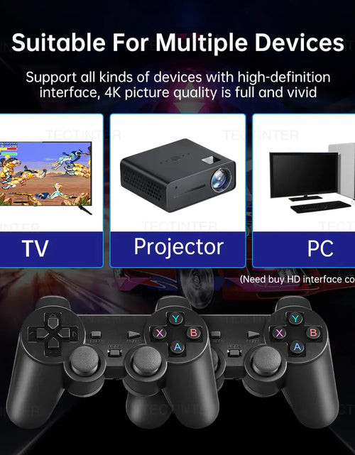 Load image into Gallery viewer, Oxygen Shop™ 4K Video Game Console Wireless Controller Gamepad
