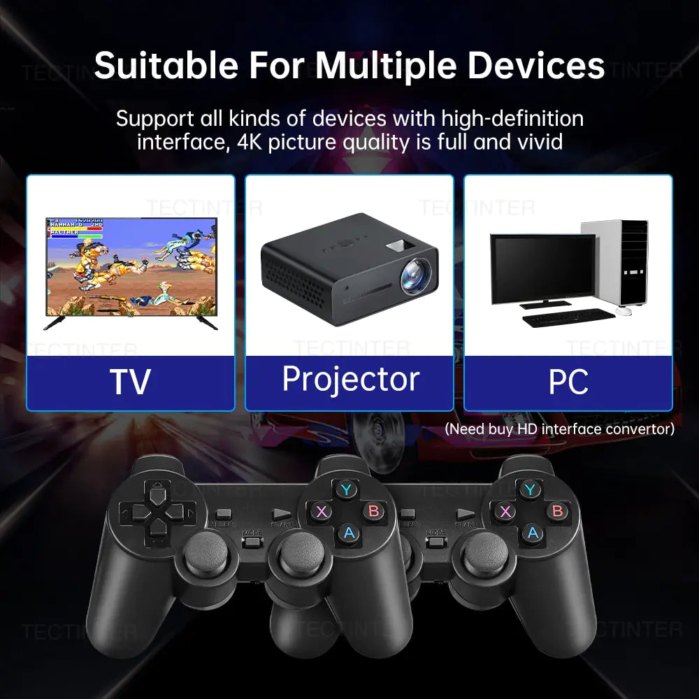 Oxygen Shop™ 4K Video Game Console Wireless Controller Gamepad