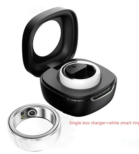 2024 New NFC Smart Ring Men Sports Fitness Tracker Women Waterproof Sports Fitness Smart Ring for Android IOS PK R1 Lovers+Box