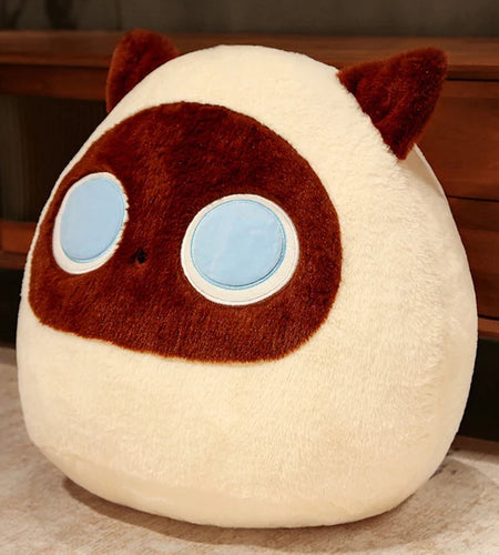 10Cm Lovely Cartoon Cat Dolls Stuffed Soft Animal Kitten Plush Pillow Toys Kawaii White Black Cat Gift for Children Girls