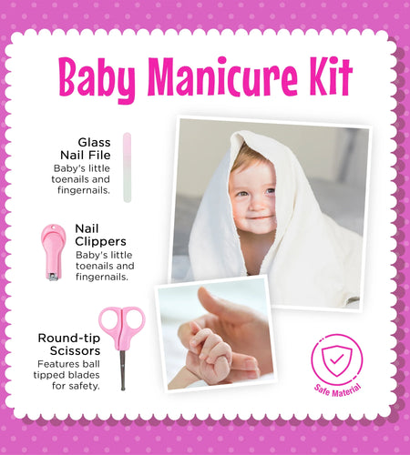 18-In-1 Baby Health Care and Grooming Kit, Electric Infant Nail Trimmer Set, Baby Nail Filer and Baby Nail Clippers