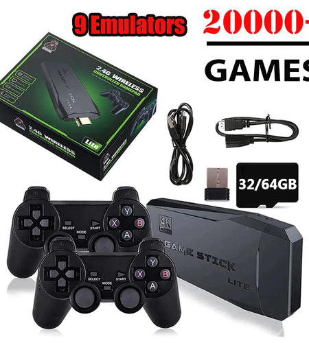 Oxygen Shop™ 4K Video Game Console Wireless Controller Gamepad