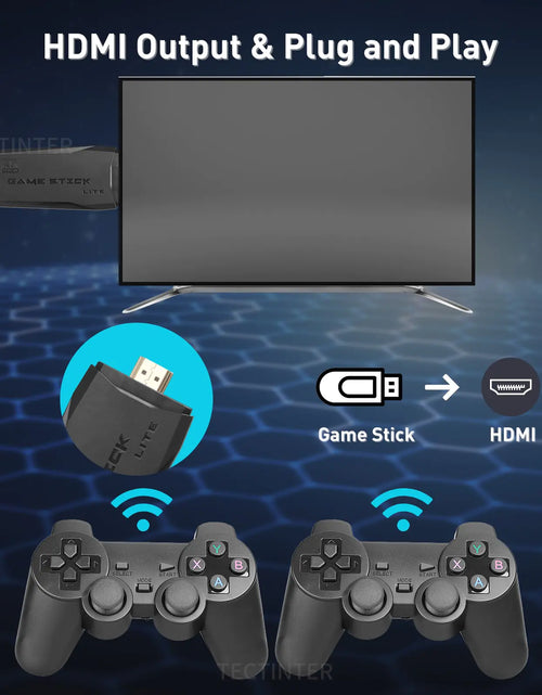 Load image into Gallery viewer, Oxygen Shop™ 4K Video Game Console Wireless Controller Gamepad
